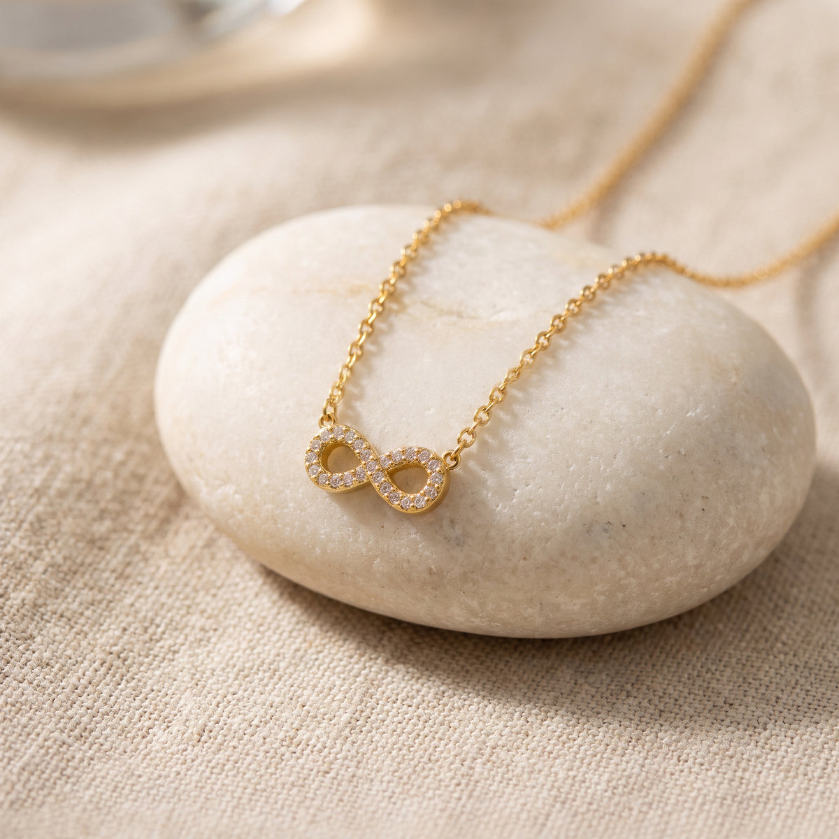 Ananta Infinity Necklace - Lifestyle